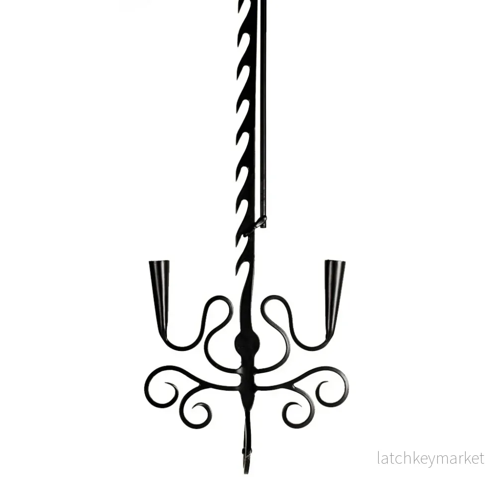 Hängande ljusstake i smide Hängande ljusstake i smide