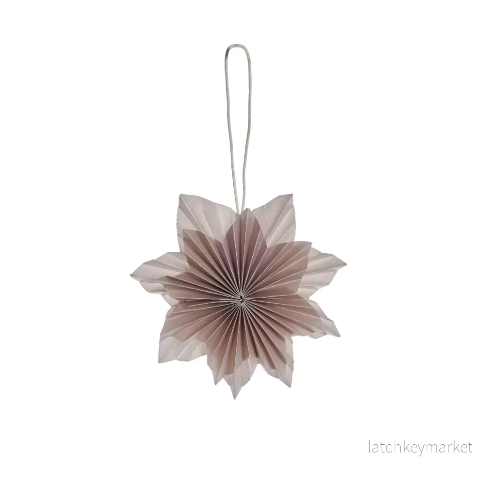 Palisia ornament H cm. støvet rosa Palisia ornament H cm. støvet rosa