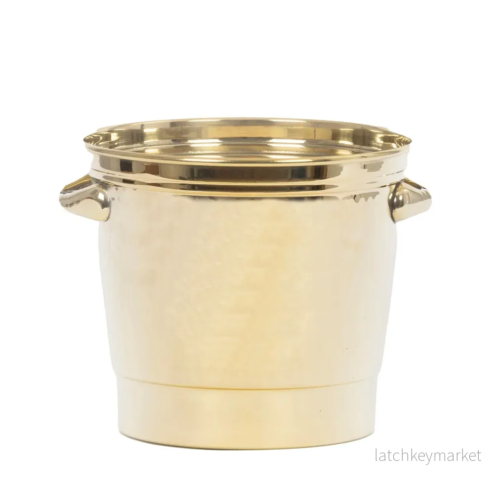 Champagnekylare Mässing - Bild 2