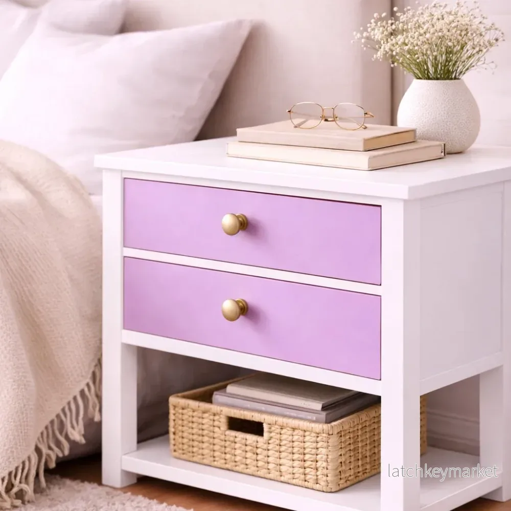 Dekorfolie enfärgad Lavendel - Bild 3