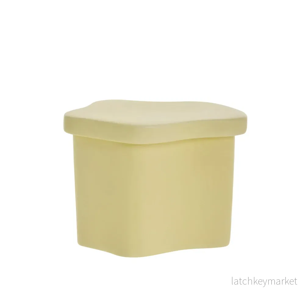 Brime-burk H15 x B15,6 cm. Gul Brime-burk H15 x B15,6 cm. Gul