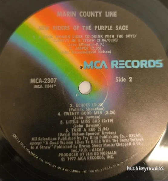 Marin County Line (1977) – New Riders of the Purple Sage - Bild 3