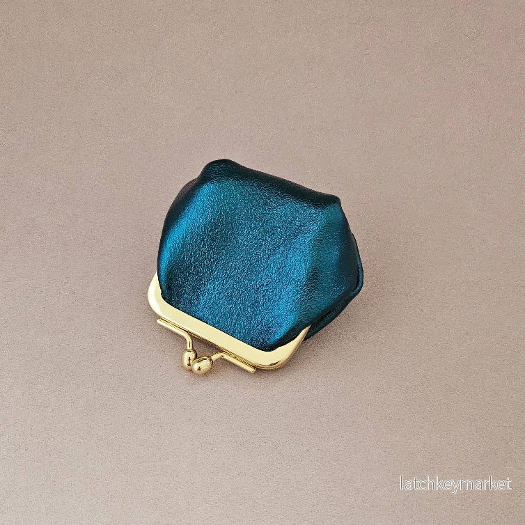 Retro leather mini purse - Bild 3