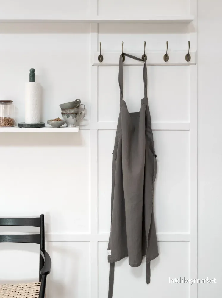 Estrine apron 85x75 cm. grey - Bild 3
