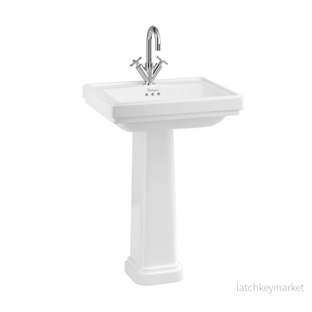 Handfat Burlington Riviera 58 cm inkl. pelare Handfat Burlington Riviera 58 cm inkl. pelare