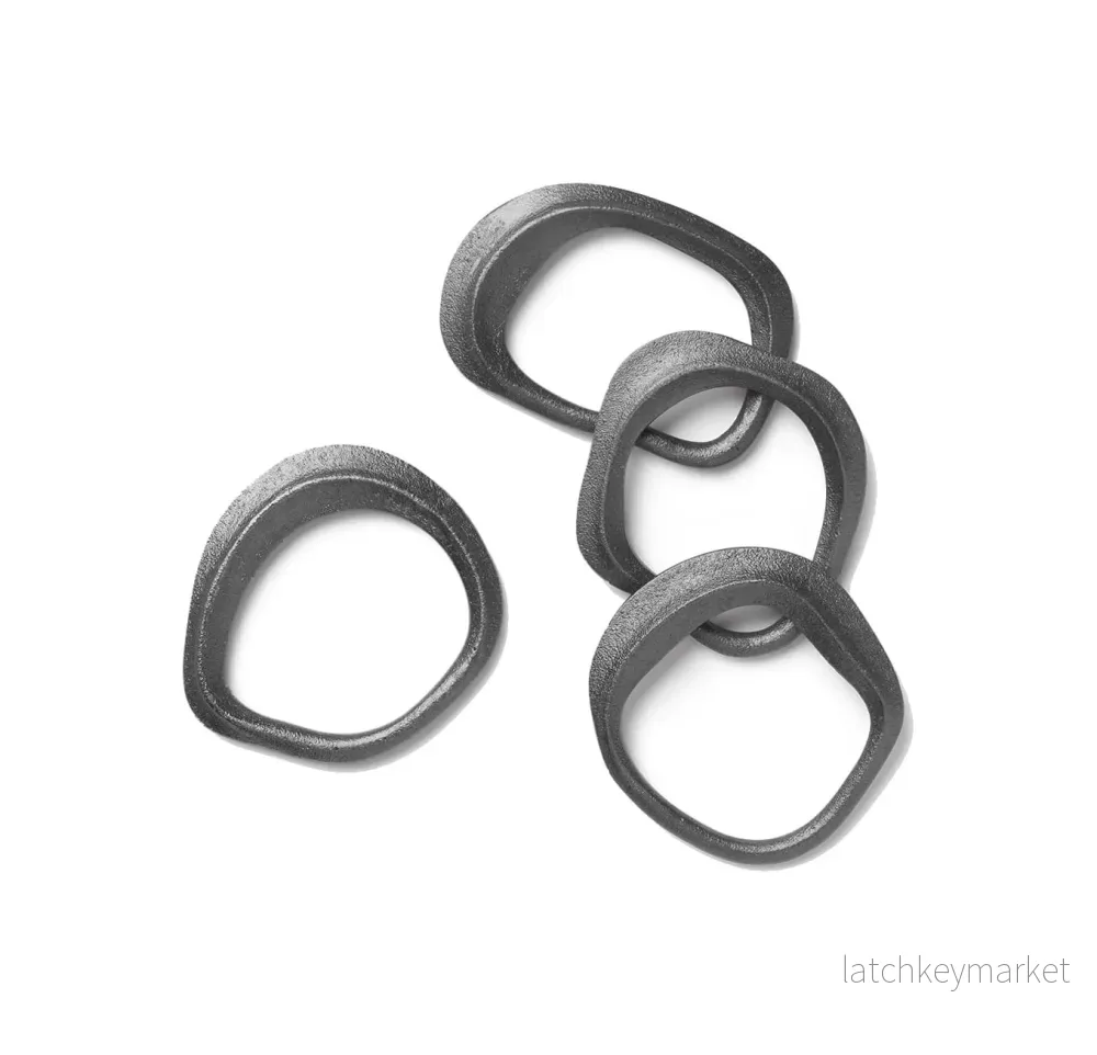 Flow Napkin Rings Set of 4 - Bild 3
