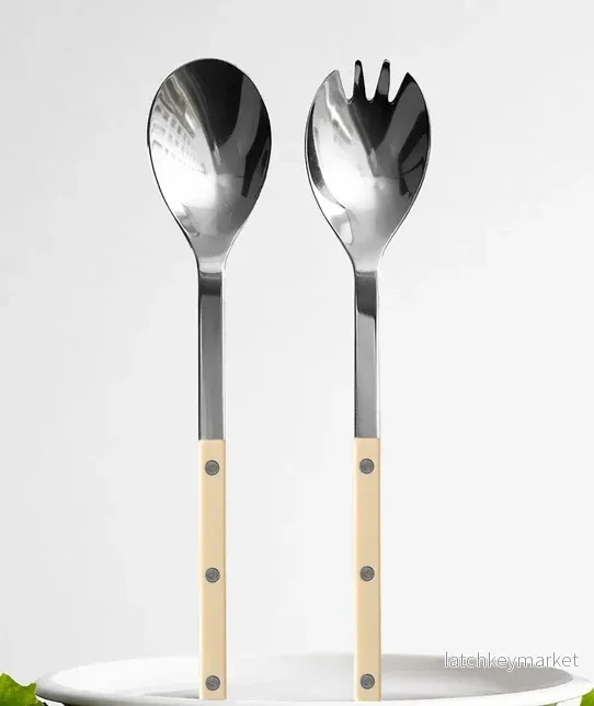 Sabre Paris Salad Cutlery Set Ivory - Bild 2