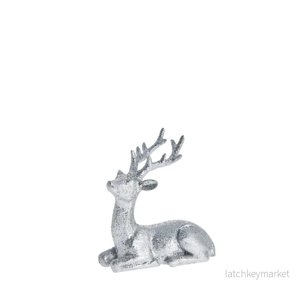 Sissia dekoration H8,5 cm. silver