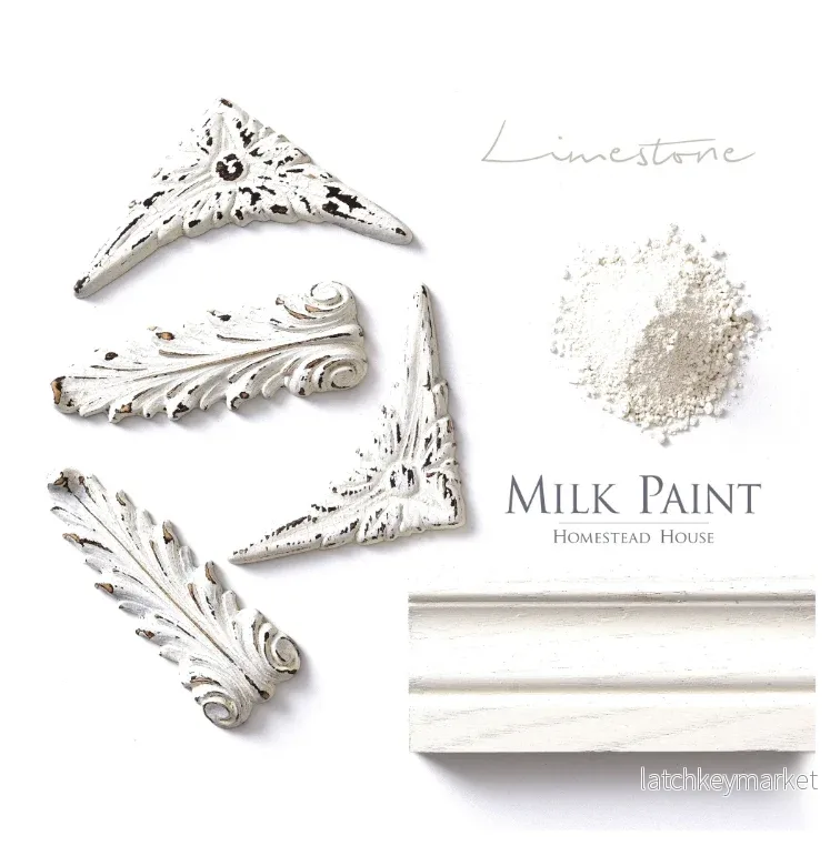 Milk paint Limestone- Homestead House