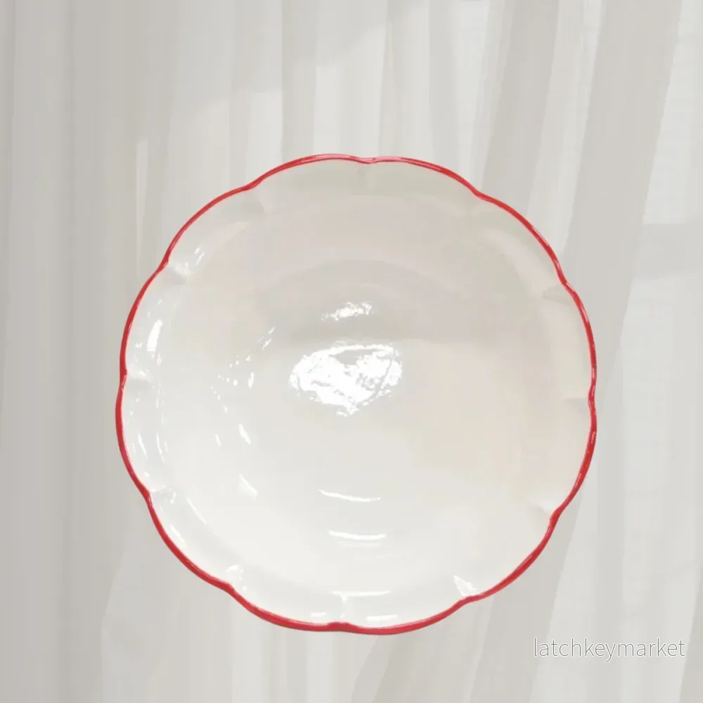 Salad Bowl Red Line Salad Bowl Red Line