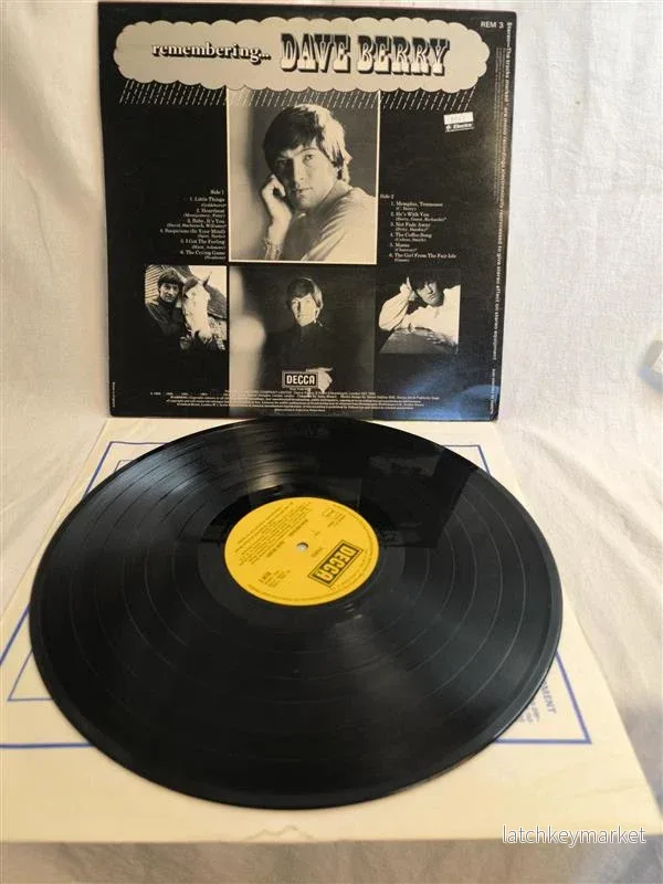 Dave Berry – Remembering… (LP, Decca, REM 3) - Bild 3