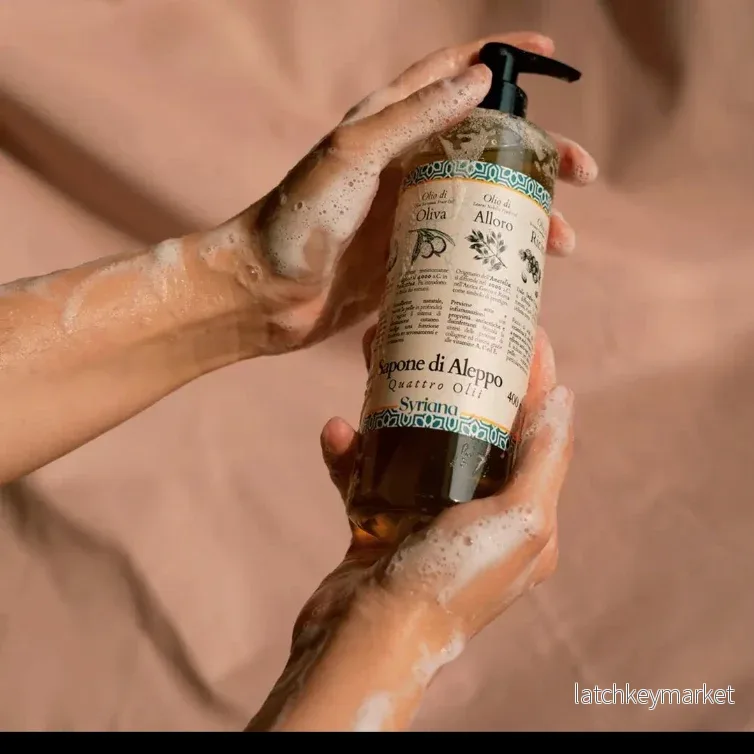 Liquid Aleppo Soap – 400 ml - Bild 3
