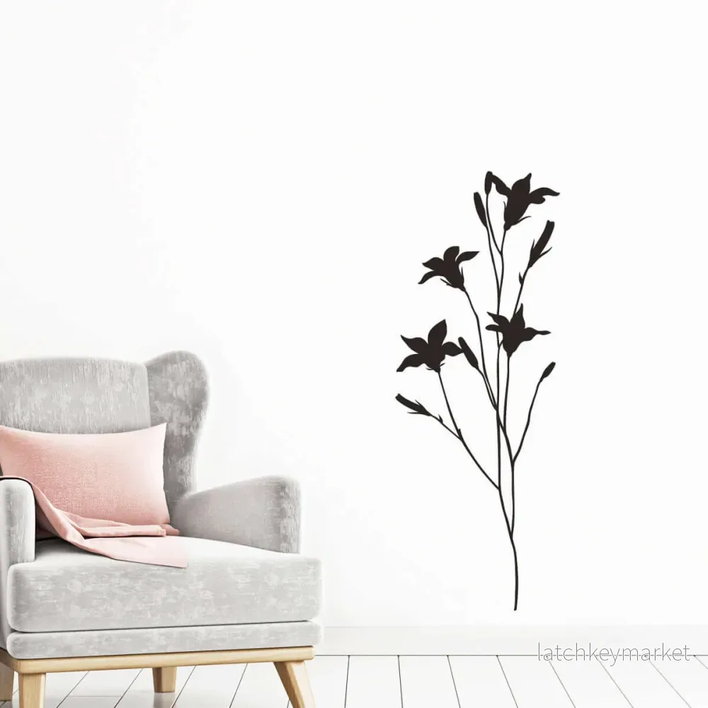 Väggdekor blommor 2 Väggdekor blommor 2