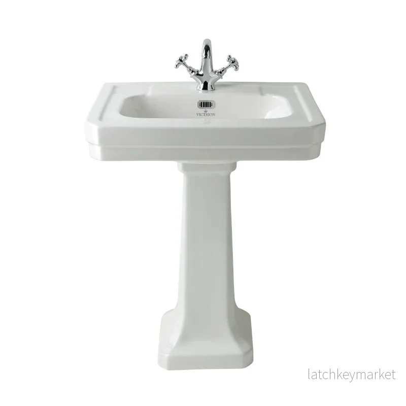 Tvättställ Victrion med piedestal 65 cm Tvättställ Victrion med piedestal 65 cm