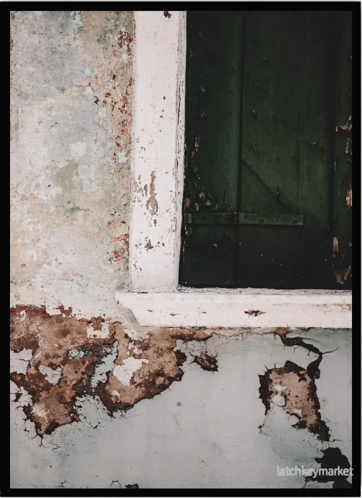 Poster Old window Poster Old window