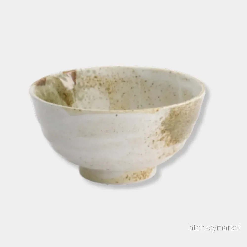 Skål Tayo Yukishino Vit/Brun TDS Ø 17x9cm