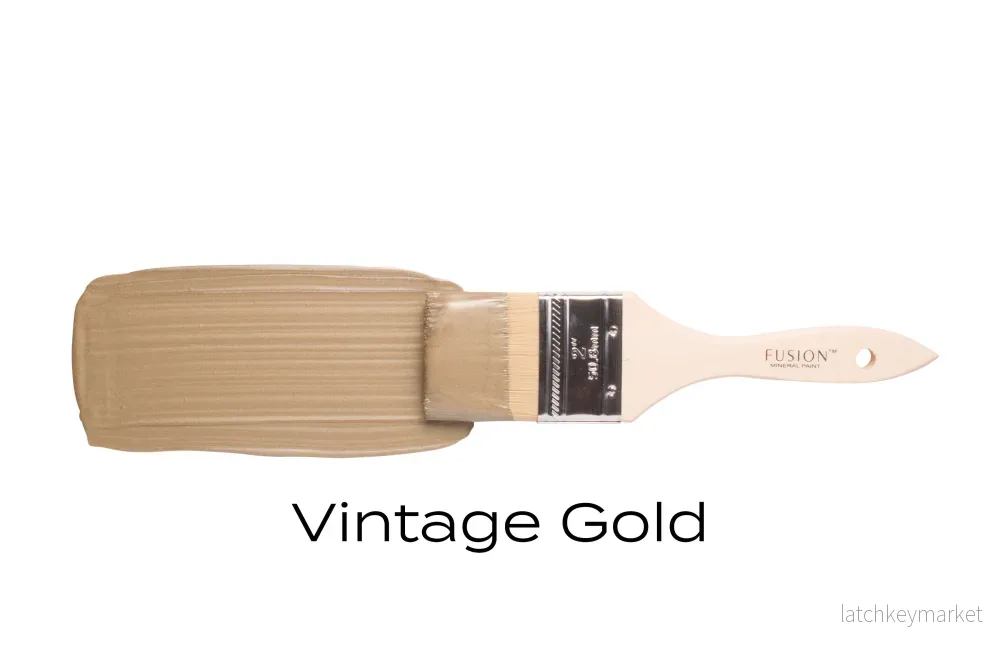 Fusion Mineral Paint Metallics Vintage Gold - Bild 2