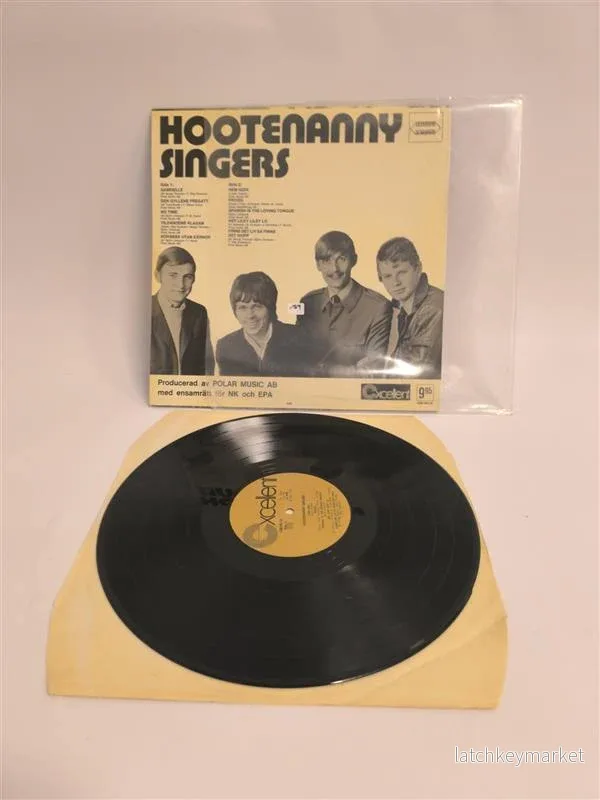 Hootenanny Singers – (LP) Unikt och fint ex - Bild 2