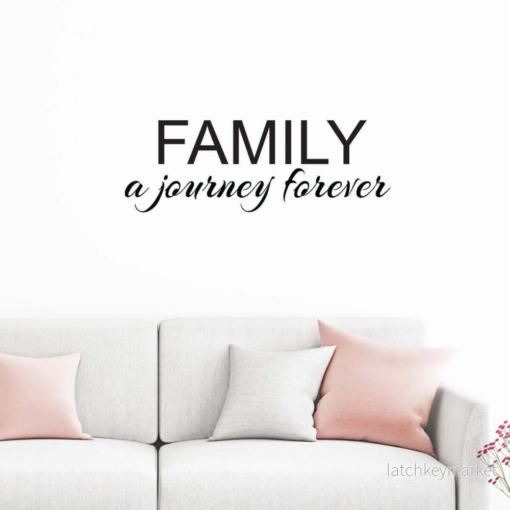 Väggord Family a journey forever Väggord Family a journey forever