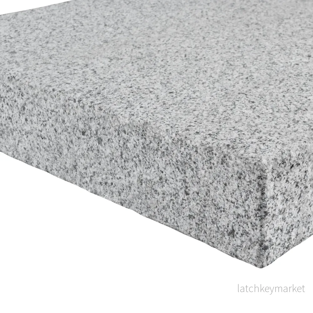 Stolptopp Bergama Granit Grå Modern 400x400x70 - Bild 2