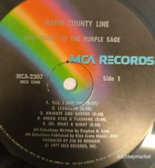 Marin County Line (1977) – New Riders of the Purple Sage - Bild 2