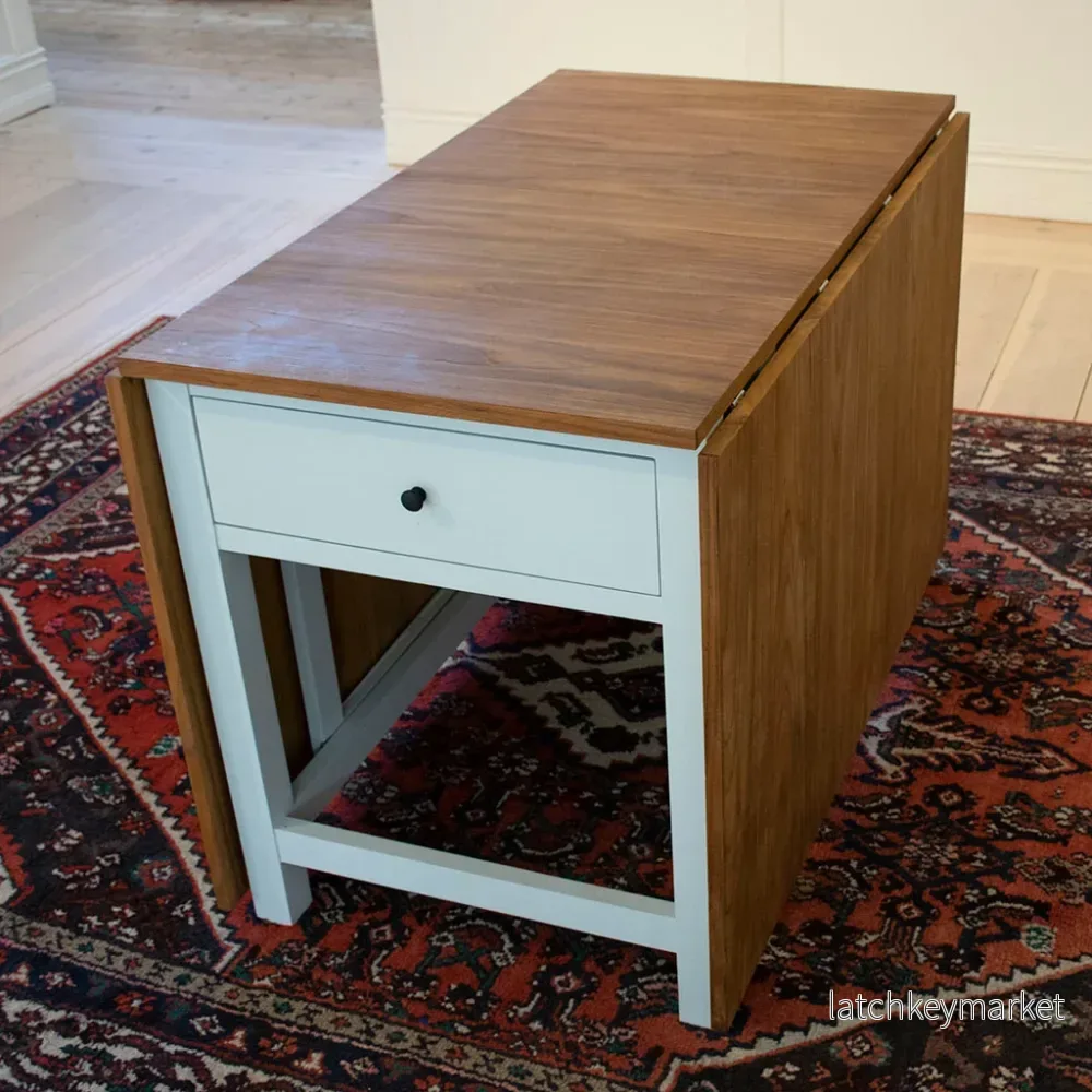 Slagbord teak/ljusgrå Vera - Bild 3