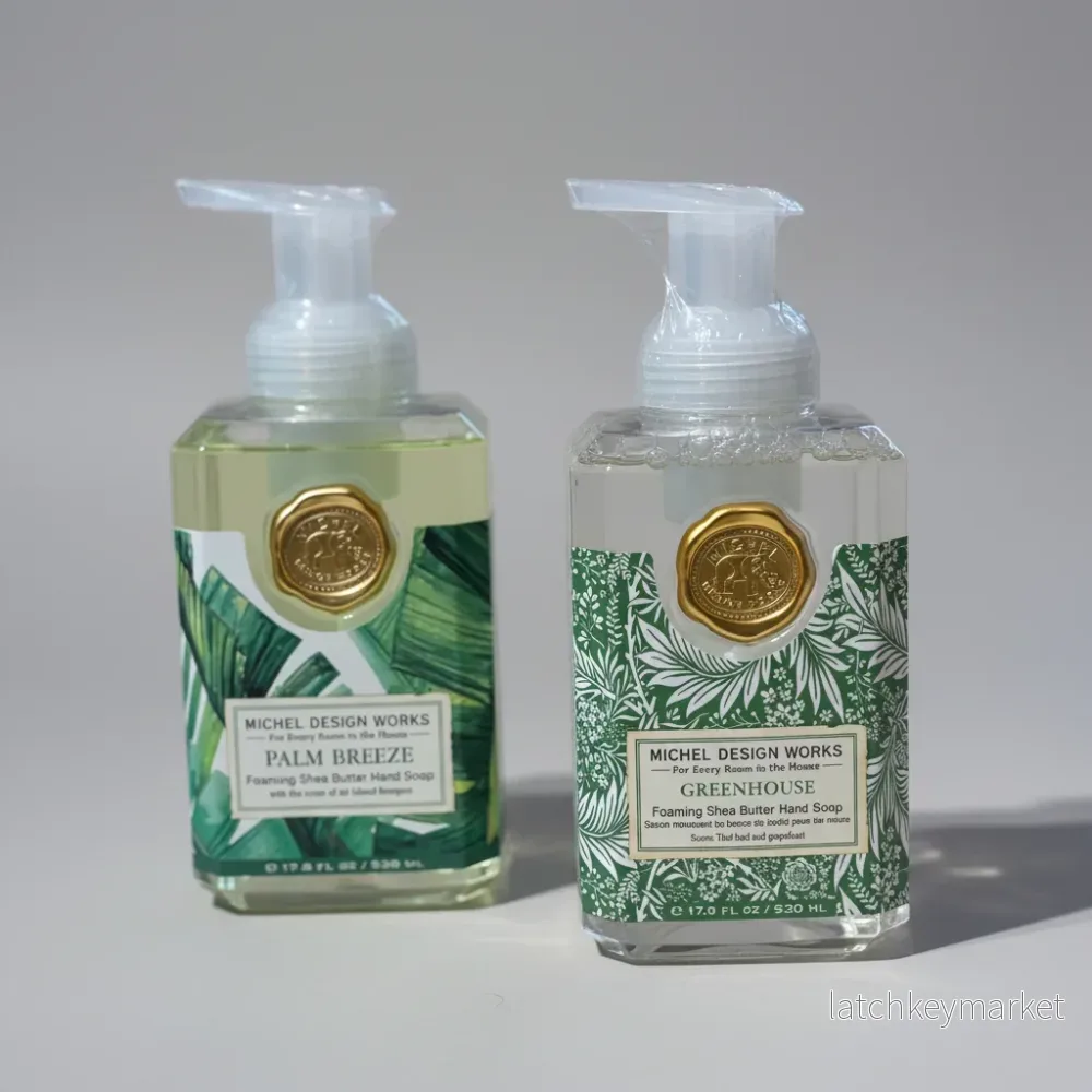 Skumtvål Palm Breeze & Greenhouse – MICHEL DESIGN WORKS (2-pack) Skumtvål Palm Breeze & Greenhouse – MICHEL DESIGN WORKS (2-pack)