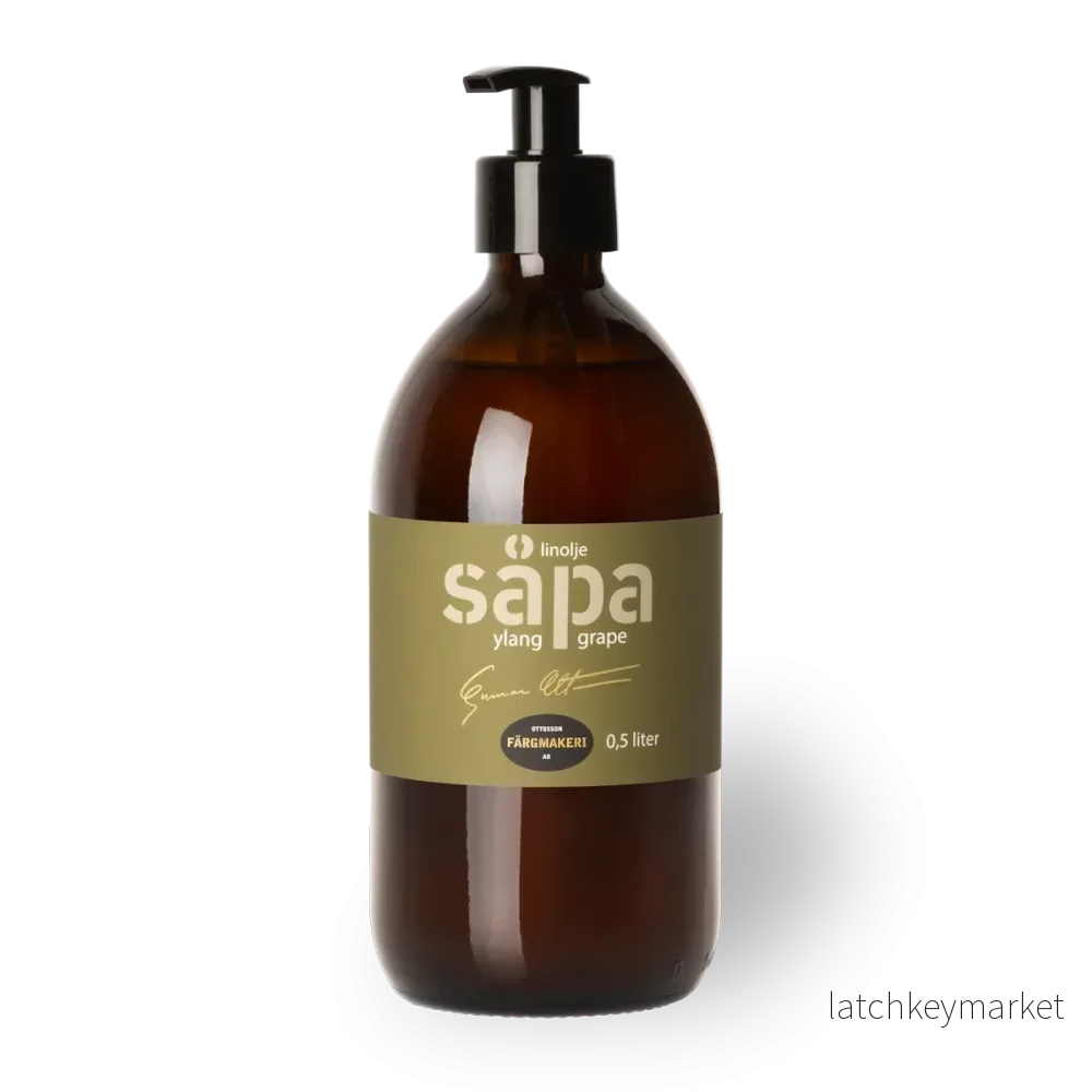 Linoljesåpa Ylang/grape 0,5 l Ottossons Linoljesåpa Ylang/grape 0,5 l Ottossons