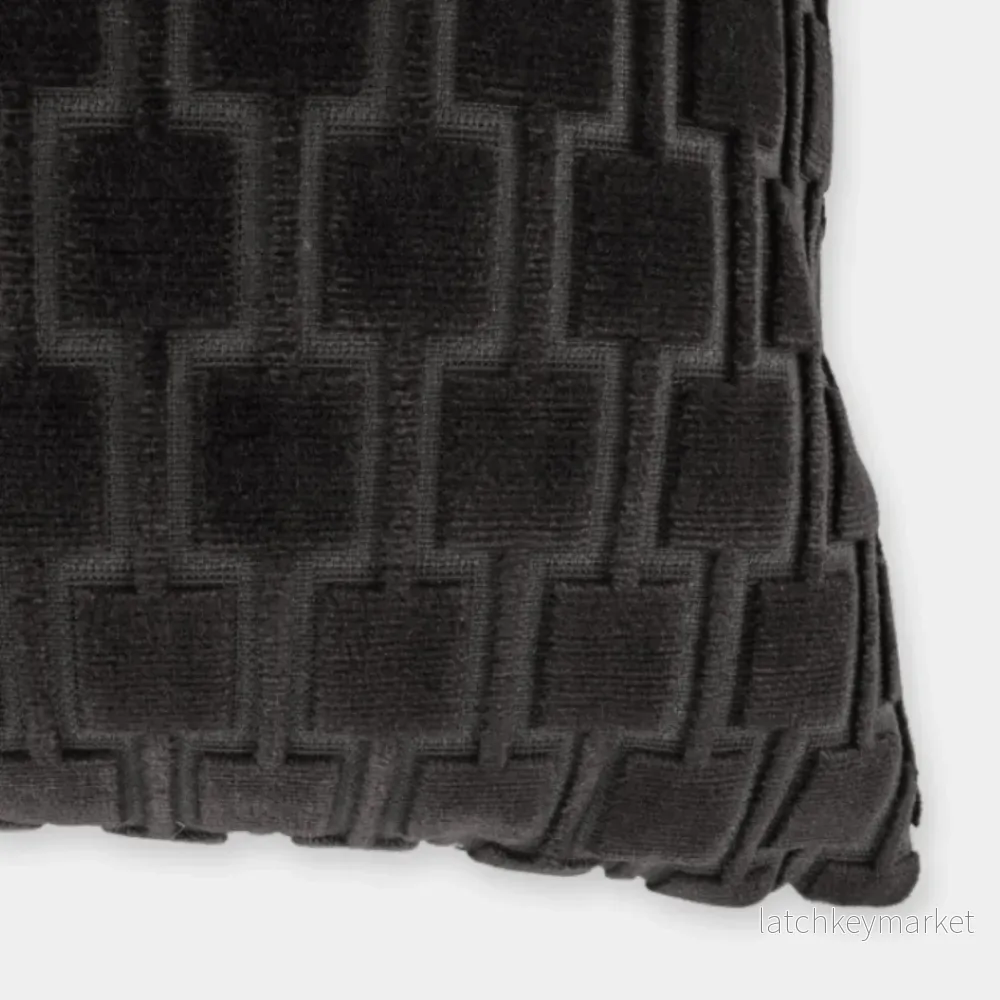 Komplett kudde ROMO Bakerloo Jet Black - Bild 3