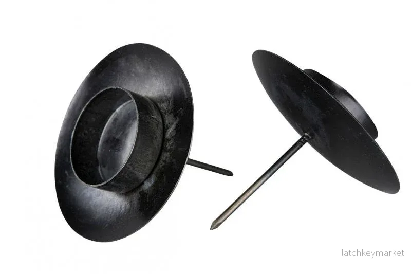 Ljusstake Ljushållare Värmeljus till flaska – svart 4-pack REA Ljusstake Ljushållare Värmeljus till flaska – svart 4-pack REA