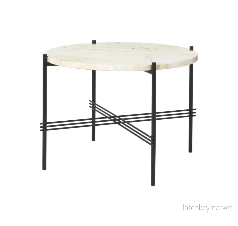 Ts Coffee Table Ø55 cm Black Frame