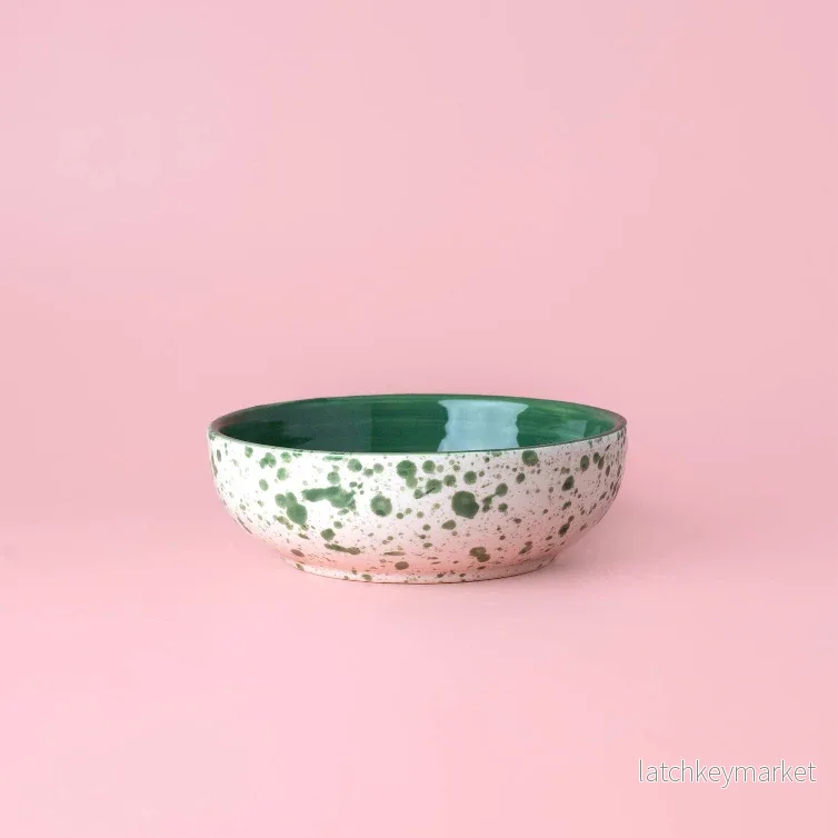 Garlic Grater Plate - Medium Ceramic Green - Jade - Bild 3