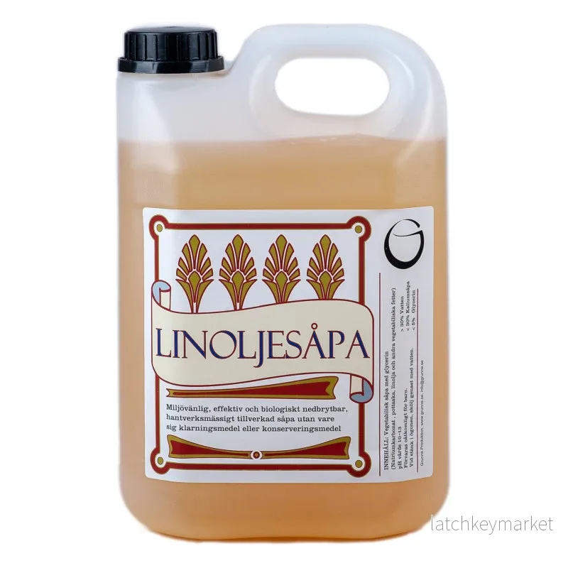 Linoljesåpa, 2,5 l Linoljesåpa, 2,5 l