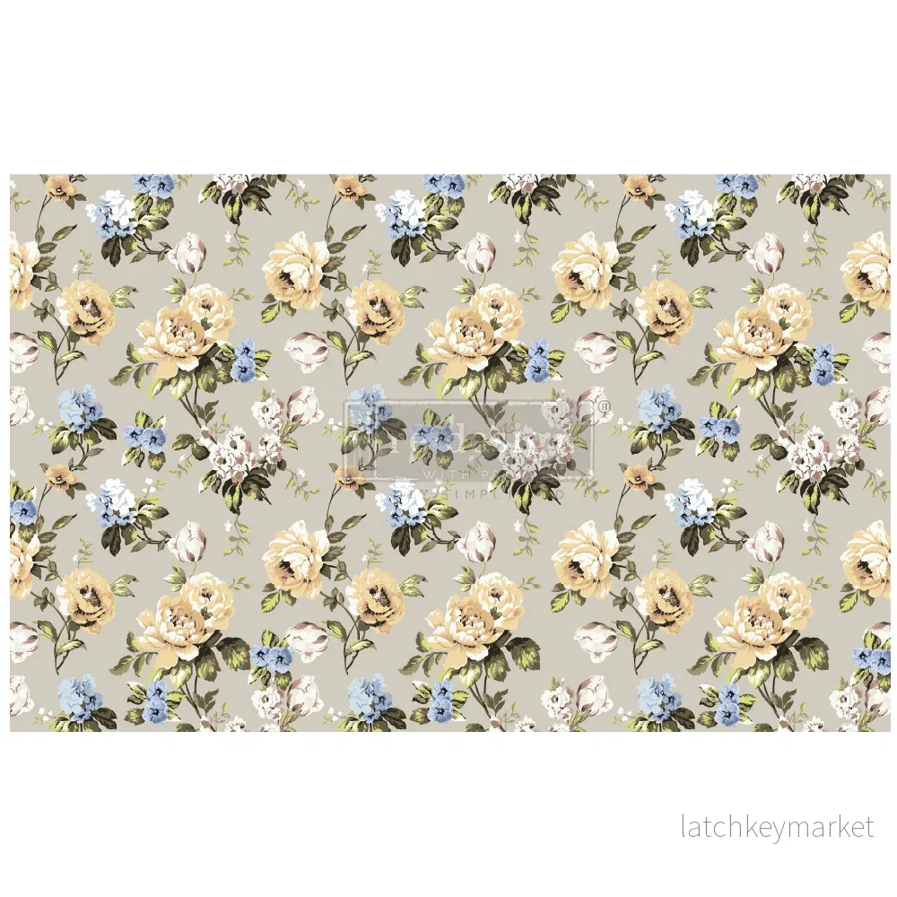 Decoupagepapper tissue paper Marigold Decoupagepapper tissue paper Marigold