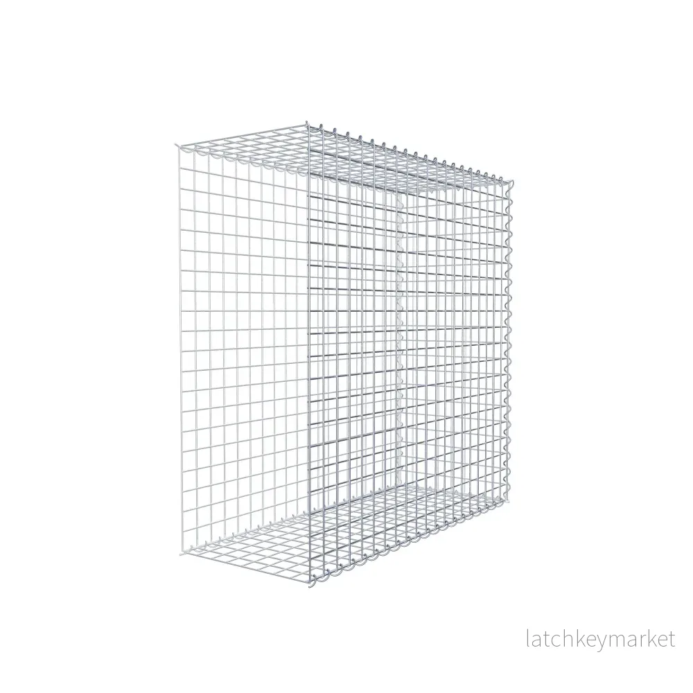 Extra gabion typ 2 100 cm x 100 cm x 40 cm (L x H x D), maskstorlek 5 cm x 5 cm, spiral - Bild 3