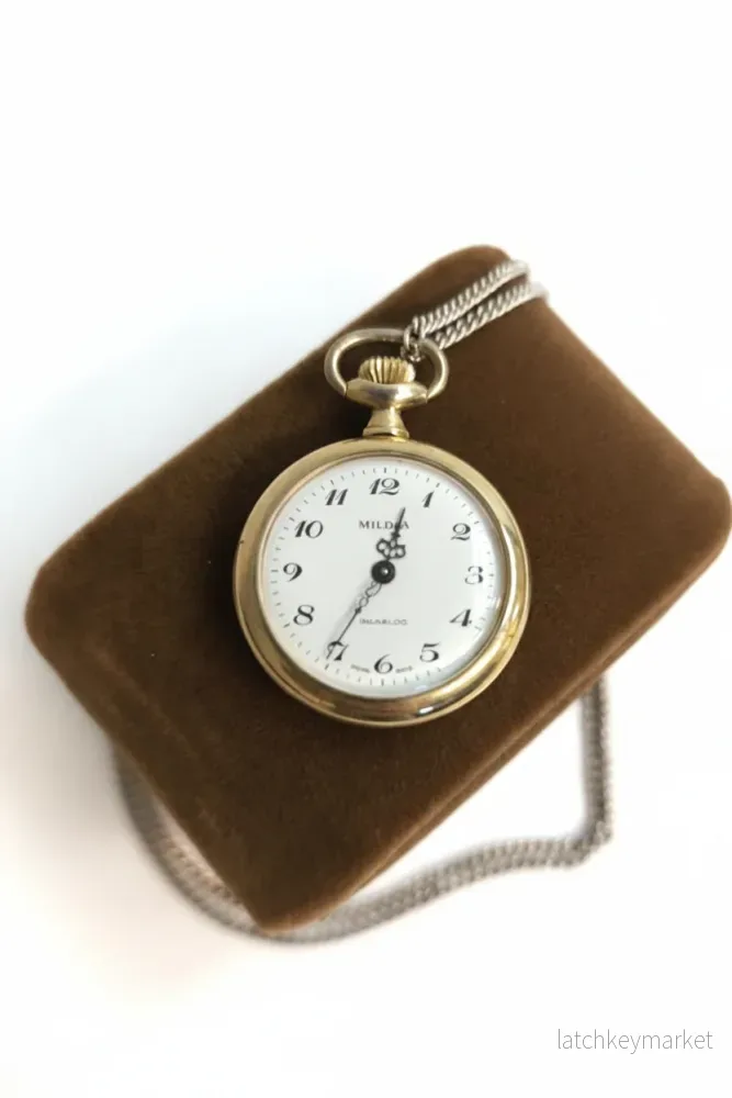 Mildia Vintage fickur – Gulddouble´ Mildia Vintage fickur – Gulddouble´