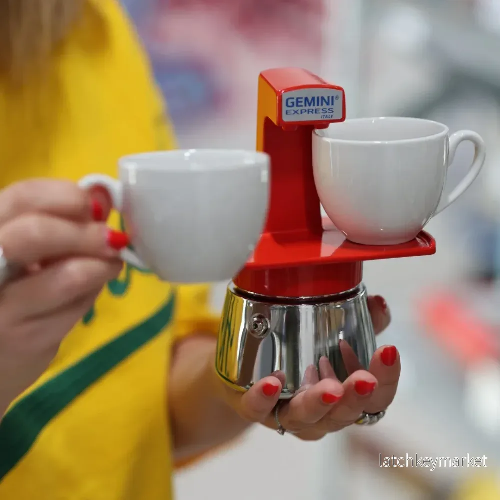 Gemini Espresso Maker Red - Bild 3