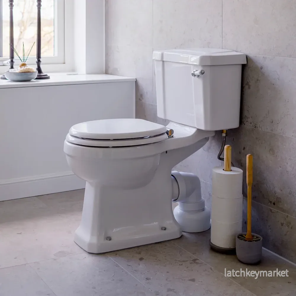 WC borste i oljad björk - Bild 3