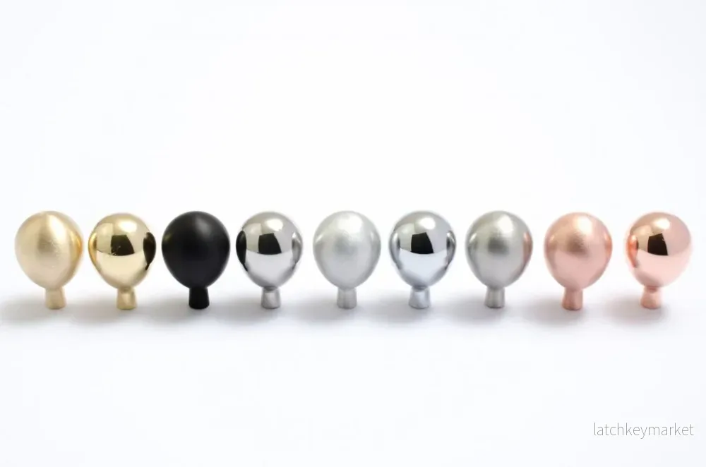 Drop 20 – mässing, aluminium, koppar, rostfritt stål Drop 20 – mässing, aluminium, koppar, rostfritt stål