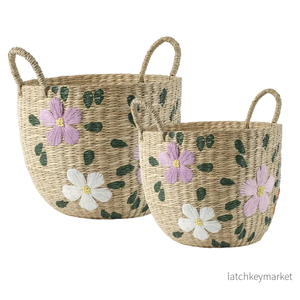 Korg Collect Blommor set om 2