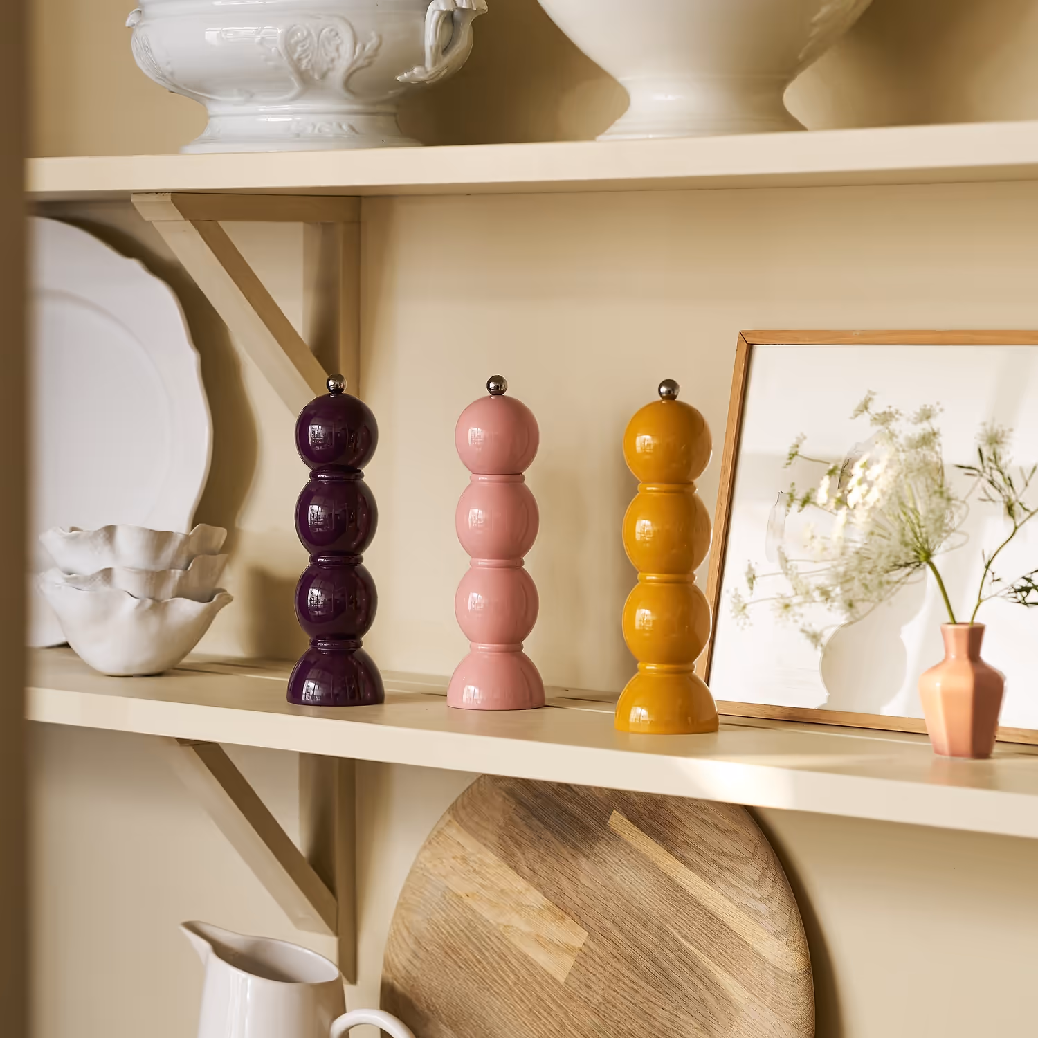 Bobbin Salt & Pepper Mill Aubergine - Bild 2