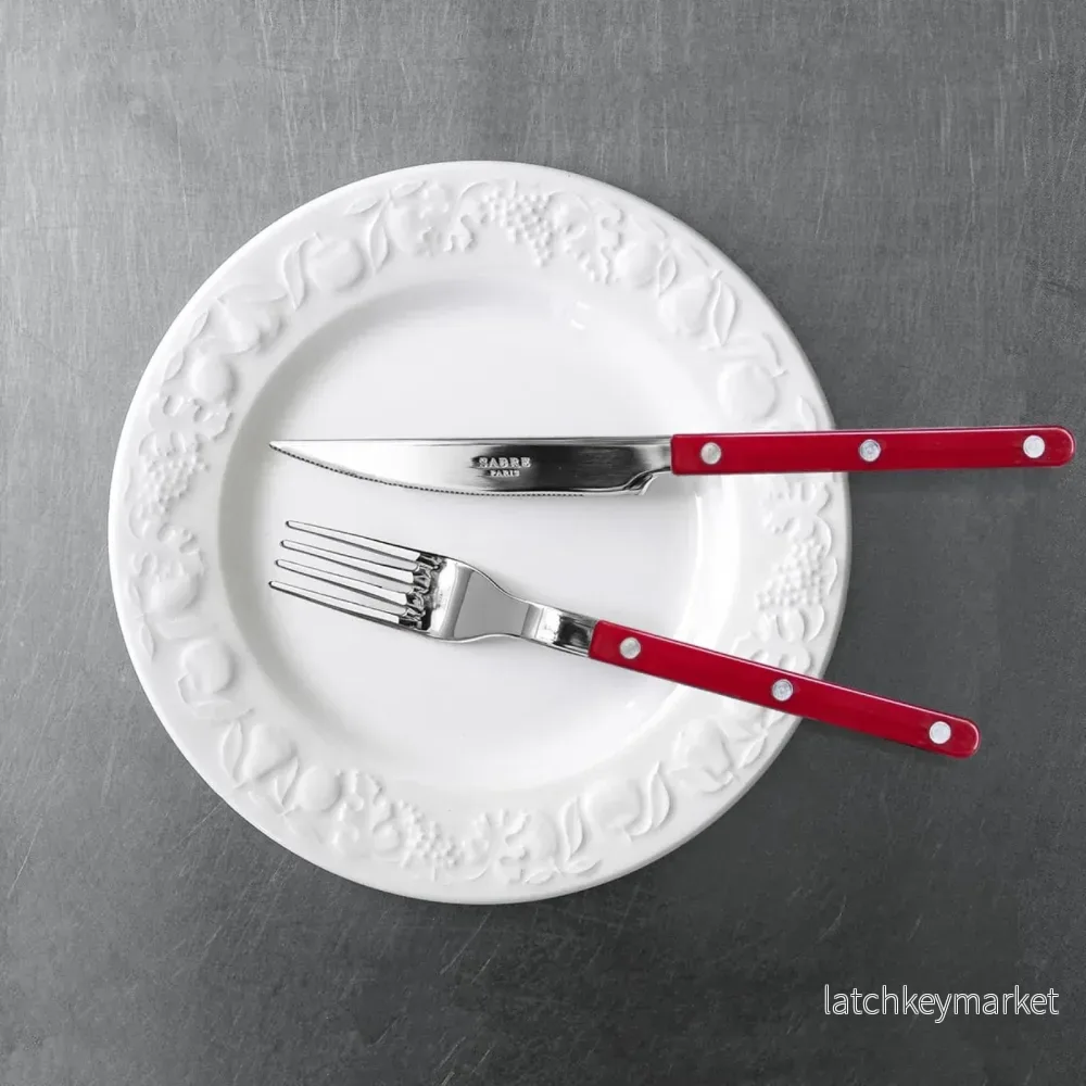 Sabre Paris Cutlery Set 24 pcs Burgundy - Bild 2