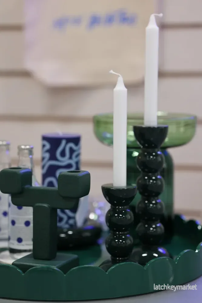 Bobbin Racing Green Candle Stick 24 cm - Bild 3