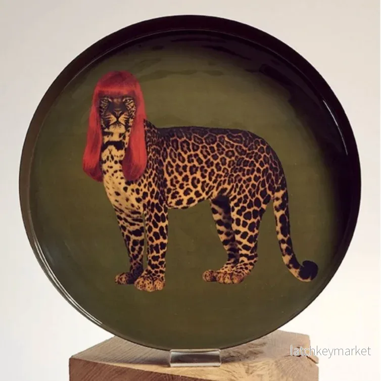 Gangzaï Round Tray — Rebecca - Bild 2