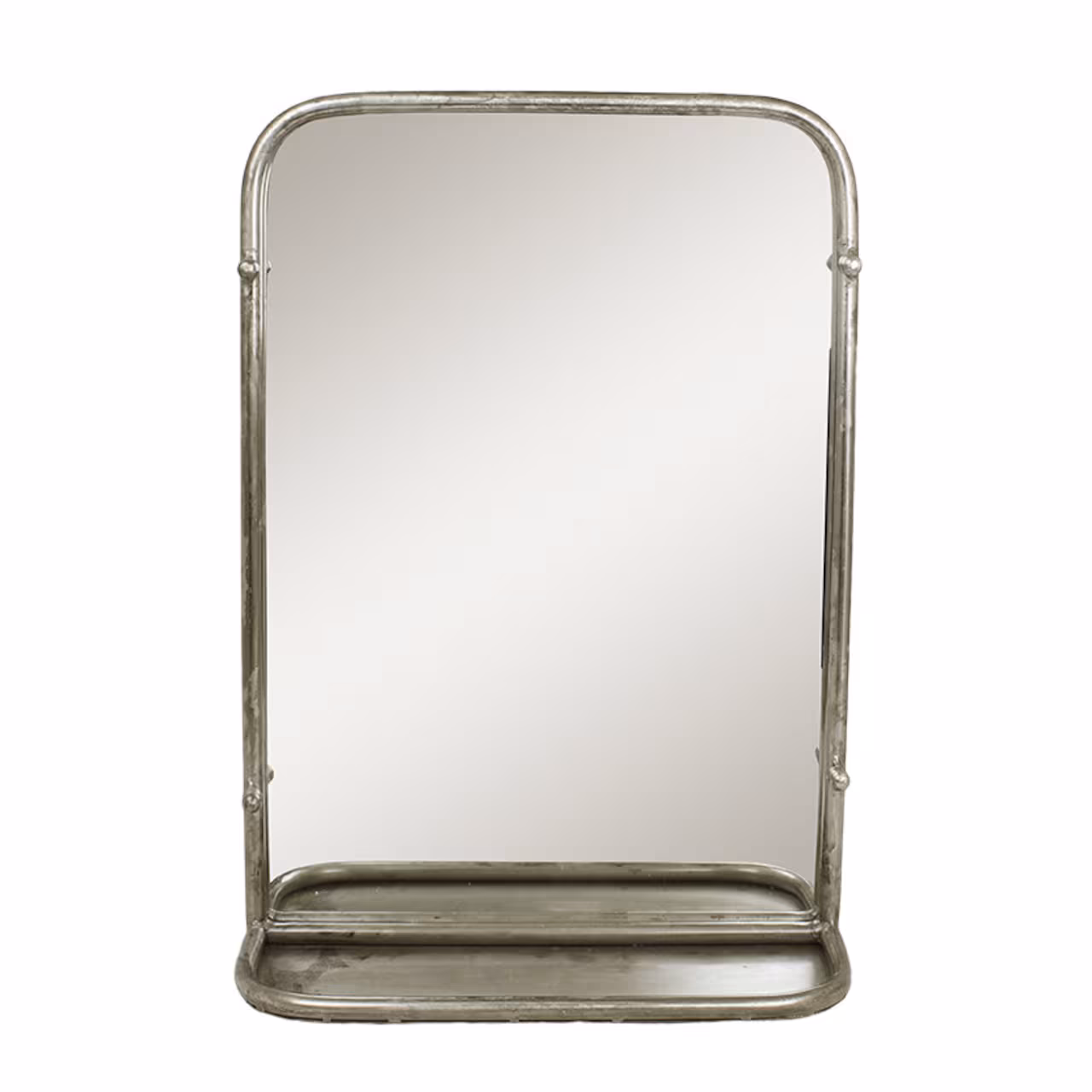 Spegel Karin m. Hylla Antik Silver Liten - Bild 3