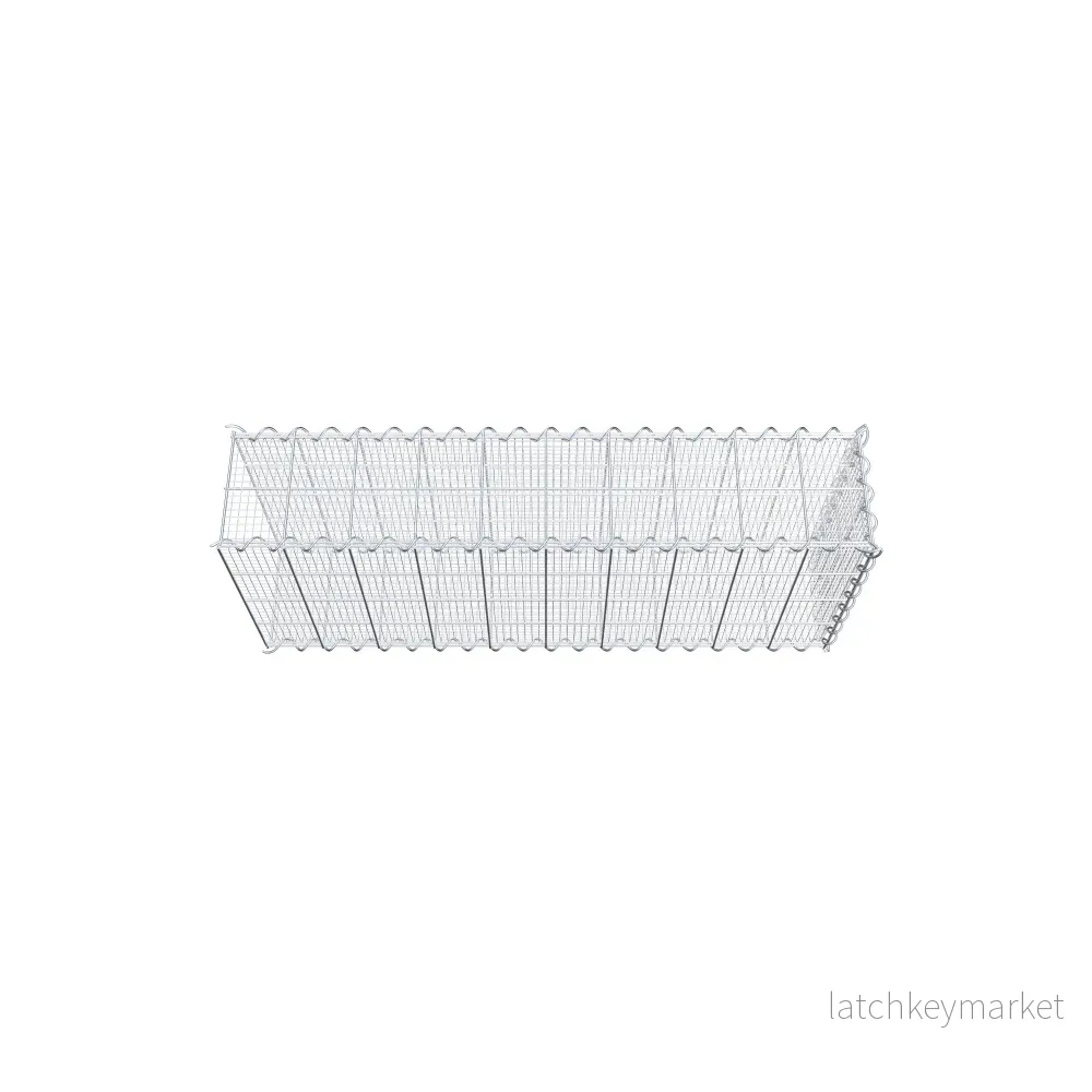 Sandodlingsgabion typ 2 100 cm x 40 cm x 20 cm (L x H x D), maskstorlek 10 cm x 10 cm, spiral - Bild 3