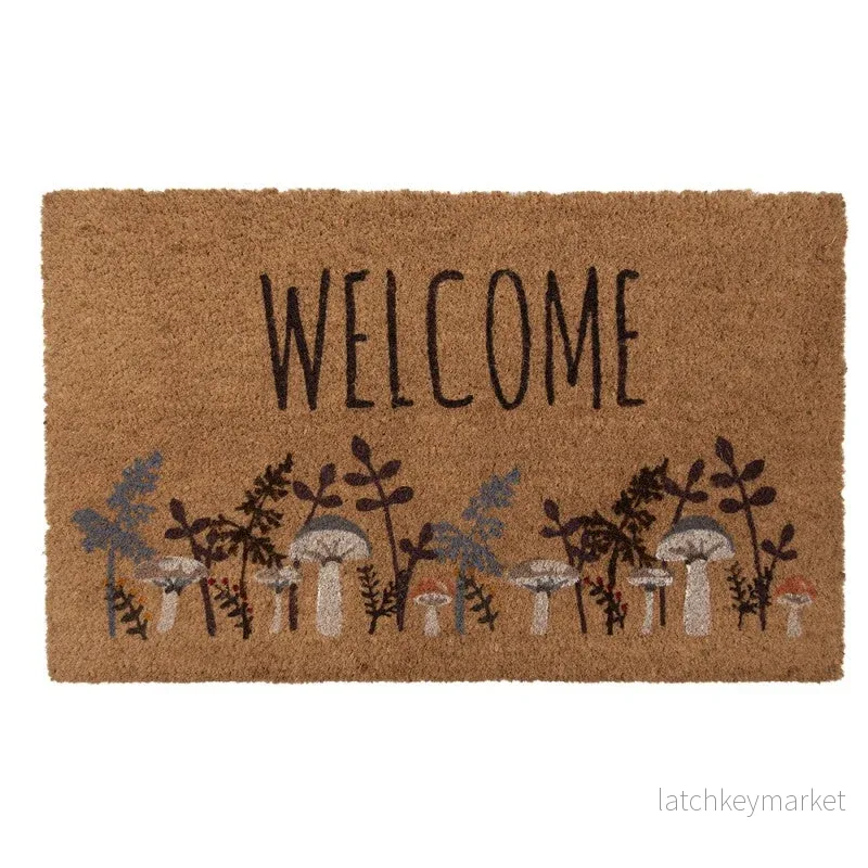 Dörrmatta Svamp Brun Beige 75x45x1 cm REA Dörrmatta Svamp Brun Beige 75x45x1 cm REA