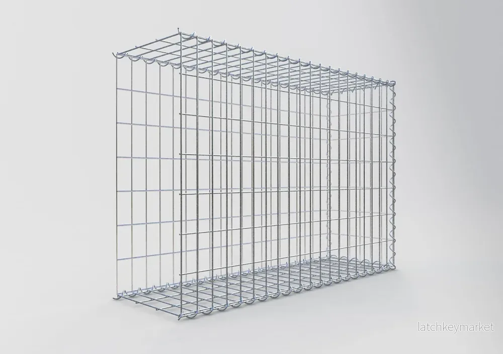 Påväxt gabion typ 2 100 cm x 70 cm x 30 cm (L x H x D), maskstorlek 5 cm x 10 cm, spiral - Bild 2