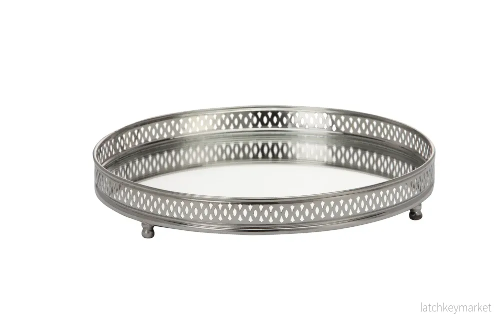 Bethel bricka Ø25 cm. silver Bethel bricka Ø25 cm. silver