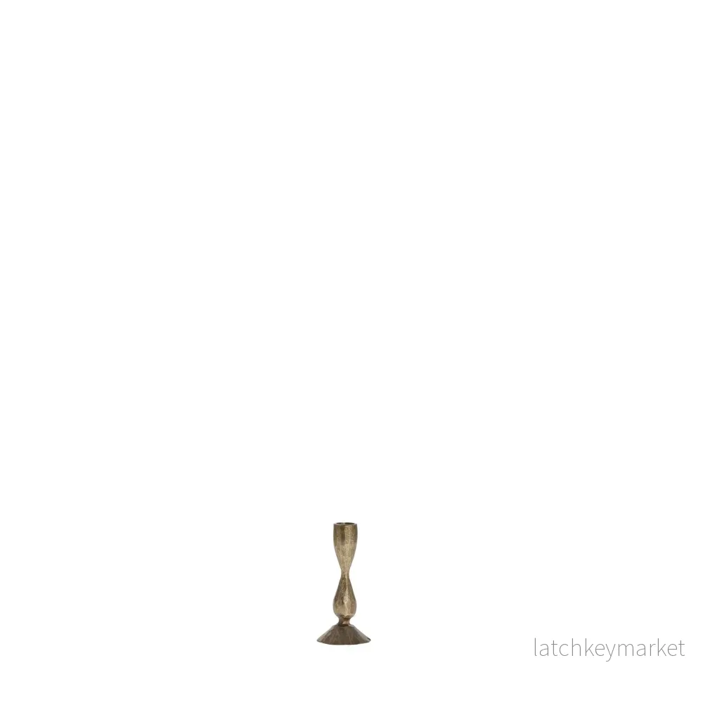 Ingrid ljushållare H8,5 cm. ljust guld Ingrid ljushållare H8,5 cm. ljust guld
